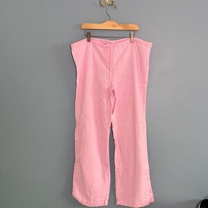 Pink Women's linen  Pants